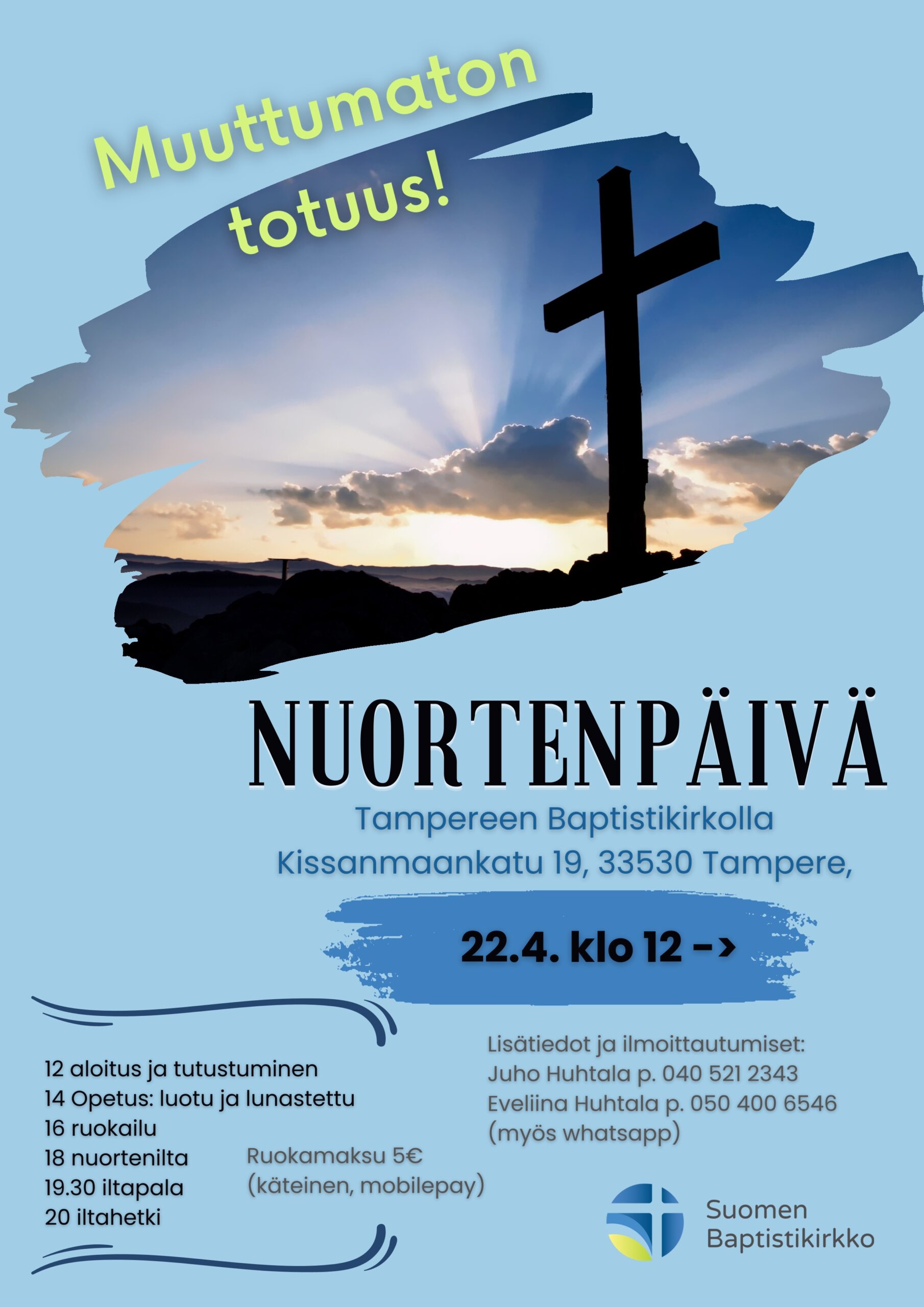 Read more about the article Nuortenpäivä Tampereella 22.04