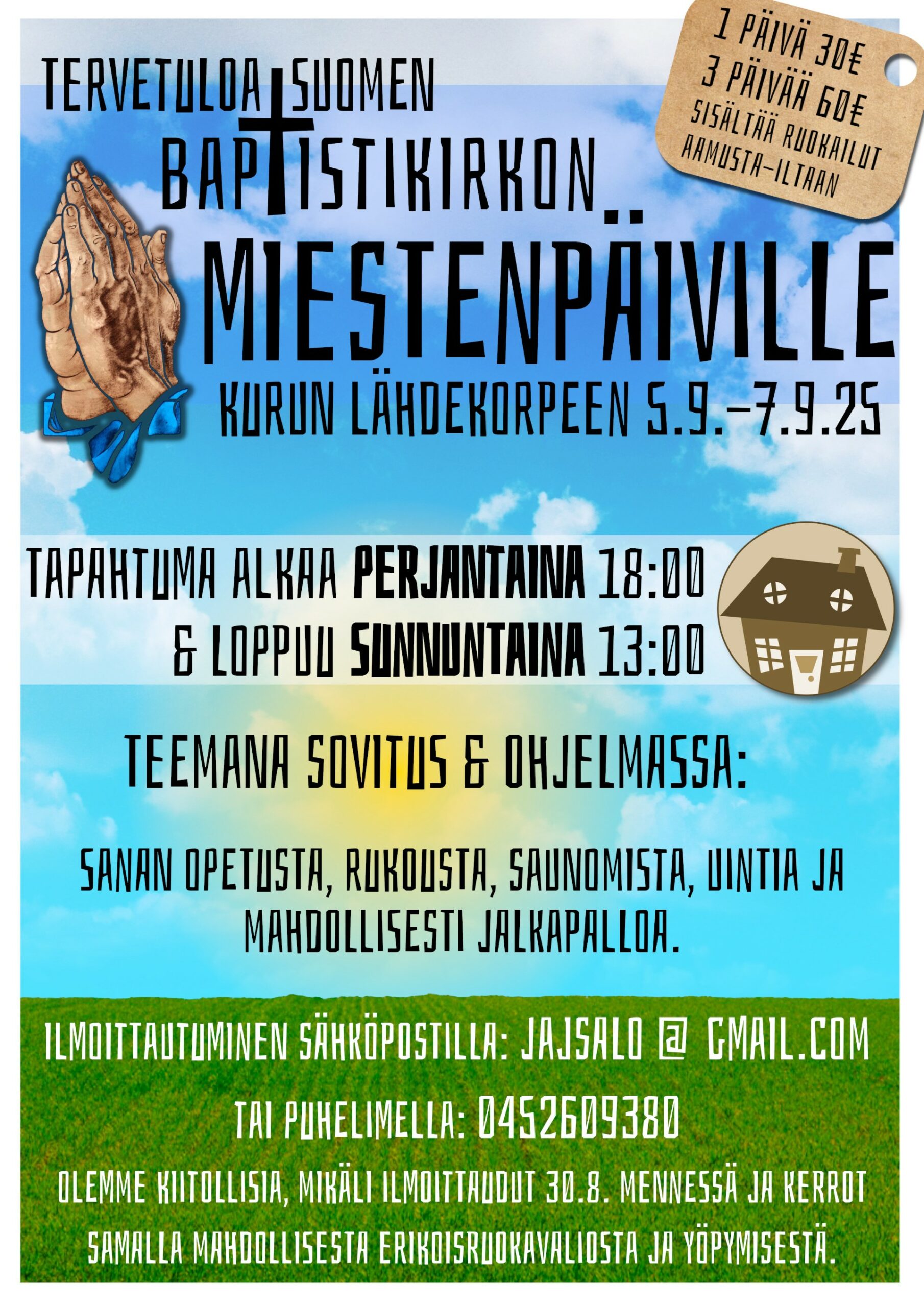 Read more about the article Miesten päivät 5-7.9. 2025 Lähdekorpi